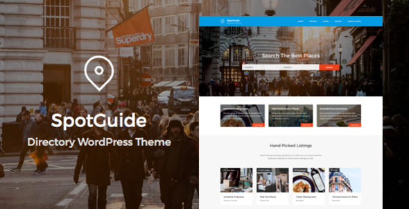 SpotGuide Preview Wordpress Theme - Rating, Reviews, Preview, Demo & Download