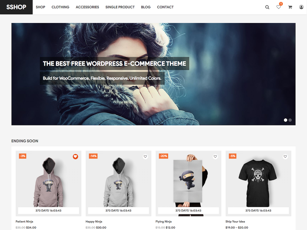 Sshop Preview Wordpress Theme - Rating, Reviews, Preview, Demo & Download