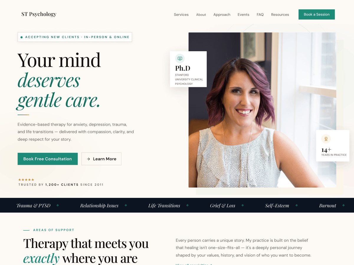 ST Psychology Preview Wordpress Theme - Rating, Reviews, Preview, Demo & Download