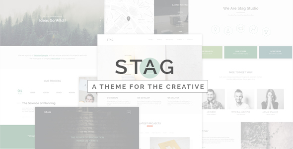 Stag Preview Wordpress Theme - Rating, Reviews, Preview, Demo & Download