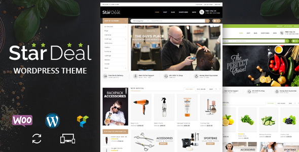 Star Deal Preview Wordpress Theme - Rating, Reviews, Preview, Demo & Download