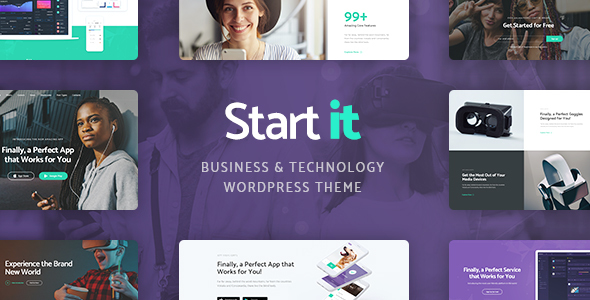 Start It Preview Wordpress Theme - Rating, Reviews, Preview, Demo & Download