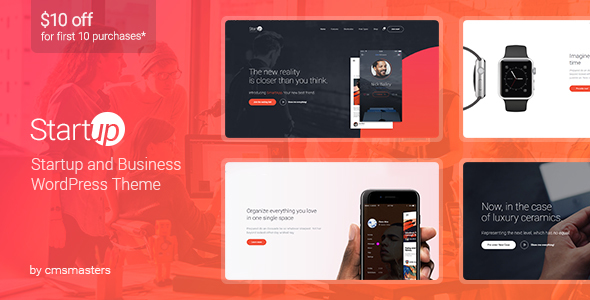 Startup Company Preview Wordpress Theme - Rating, Reviews, Preview, Demo & Download