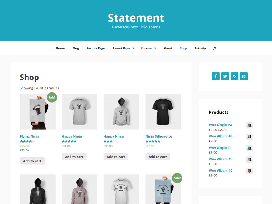 Statement Preview Wordpress Theme - Rating, Reviews, Preview, Demo & Download