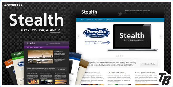 Stealth Premium Preview Wordpress Theme - Rating, Reviews, Preview, Demo & Download