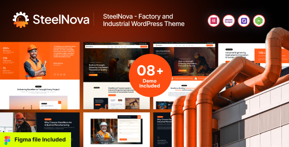 SteelNova Preview Wordpress Theme - Rating, Reviews, Preview, Demo & Download
