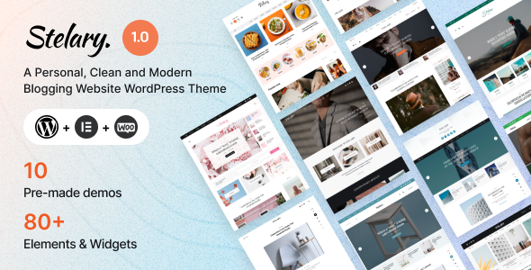 Stelary Preview Wordpress Theme - Rating, Reviews, Preview, Demo & Download