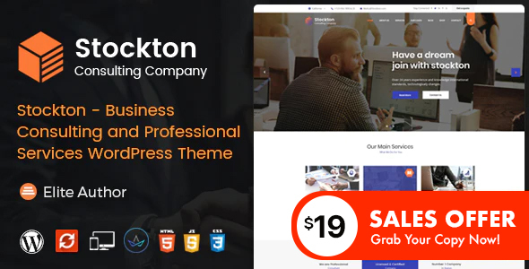 Stockton Preview Wordpress Theme - Rating, Reviews, Preview, Demo & Download