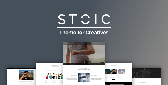 Stoic Preview Wordpress Theme - Rating, Reviews, Preview, Demo & Download