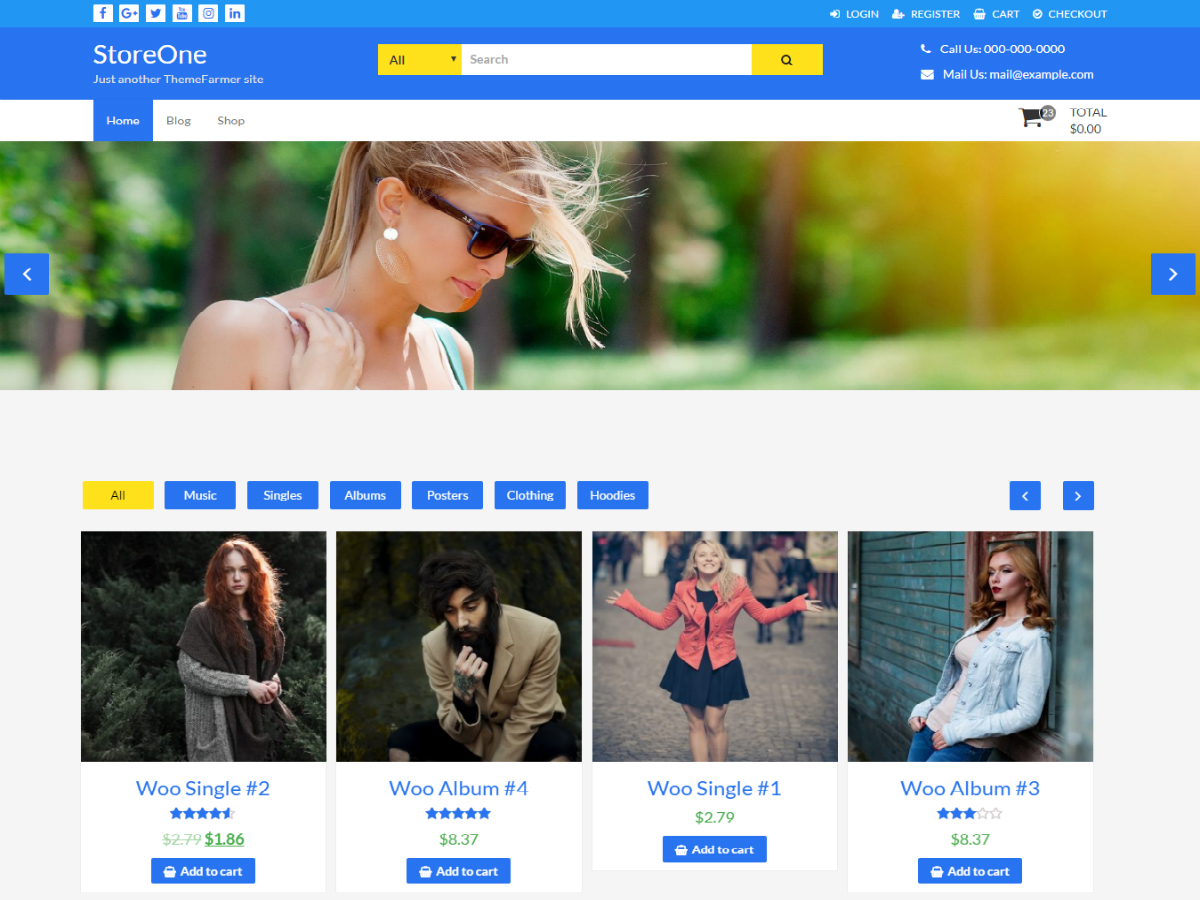 StoreOne Preview Wordpress Theme - Rating, Reviews, Preview, Demo & Download