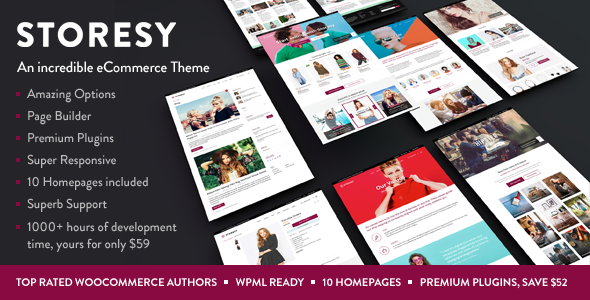 Storesy Preview Wordpress Theme - Rating, Reviews, Preview, Demo & Download