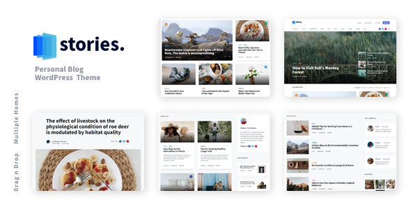 Stories Preview Wordpress Theme - Rating, Reviews, Preview, Demo & Download