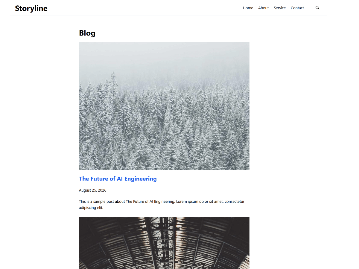 Storyline Preview Wordpress Theme - Rating, Reviews, Preview, Demo & Download