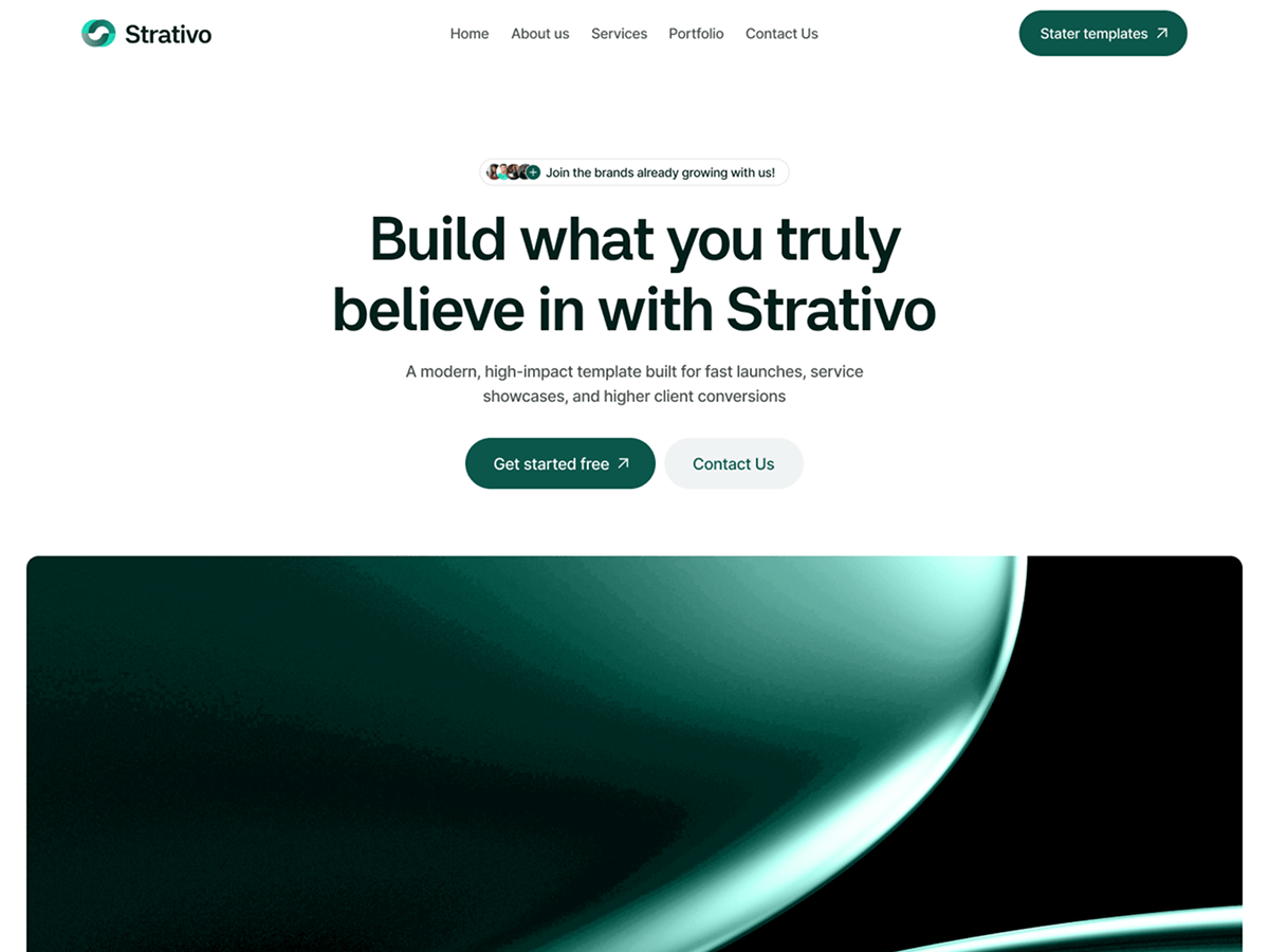 Strativo Preview Wordpress Theme - Rating, Reviews, Preview, Demo & Download