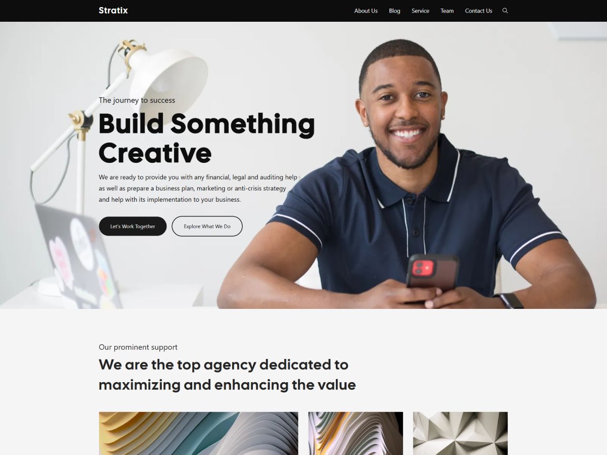 Stratix Preview Wordpress Theme - Rating, Reviews, Preview, Demo & Download