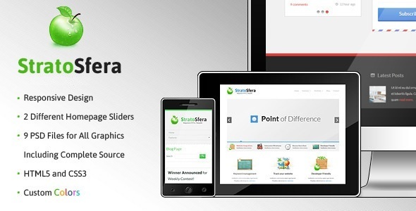 StratoSfera Preview Wordpress Theme - Rating, Reviews, Preview, Demo & Download