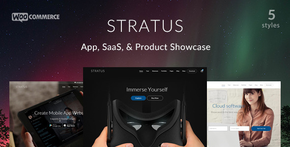 Stratus Preview Wordpress Theme - Rating, Reviews, Preview, Demo & Download