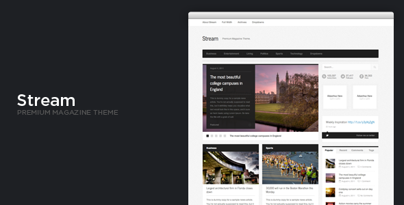 Stream Preview Wordpress Theme - Rating, Reviews, Preview, Demo & Download