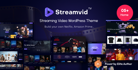 StreamVid Preview Wordpress Theme - Rating, Reviews, Preview, Demo & Download