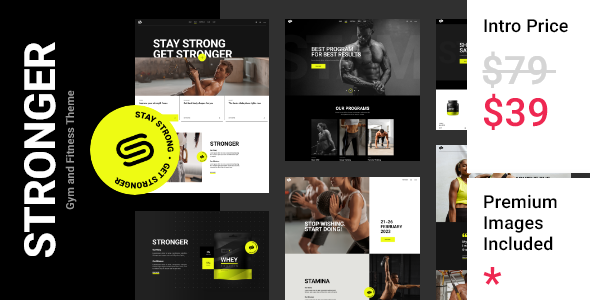 Stronger Preview Wordpress Theme - Rating, Reviews, Preview, Demo & Download