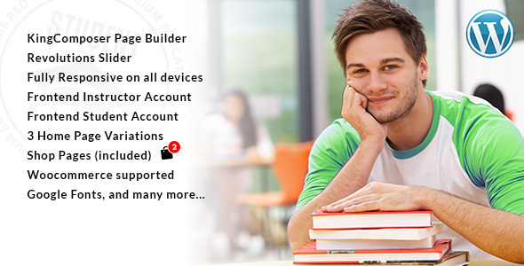 Student Preview Wordpress Theme - Rating, Reviews, Preview, Demo & Download
