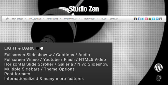 Studio Zen Preview Wordpress Theme - Rating, Reviews, Preview, Demo & Download
