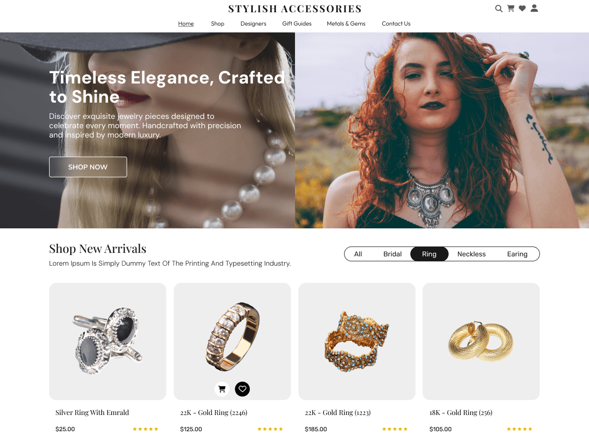 Style Accessories Preview Wordpress Theme - Rating, Reviews, Preview, Demo & Download