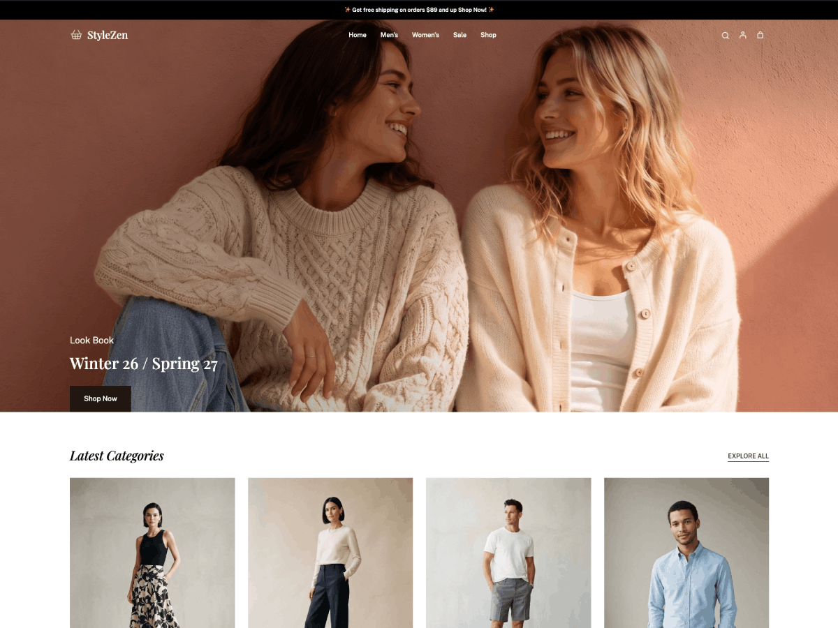 Stylezen Lite Preview Wordpress Theme - Rating, Reviews, Preview, Demo & Download