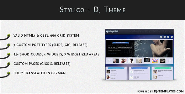Stylico Preview Wordpress Theme - Rating, Reviews, Preview, Demo & Download