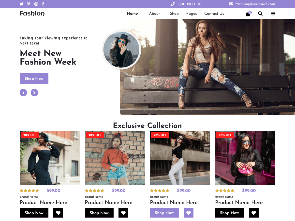 Stylish Fashion Preview Wordpress Theme - Rating, Reviews, Preview, Demo & Download
