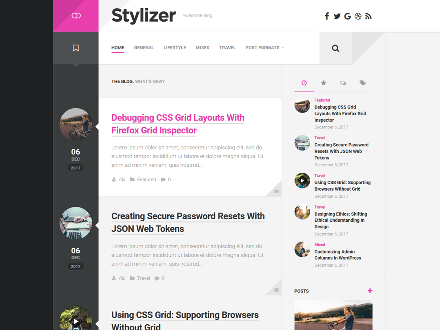 Stylizer Preview Wordpress Theme - Rating, Reviews, Preview, Demo & Download