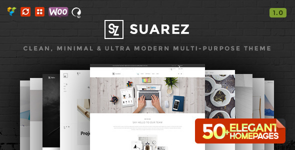 Suarez Preview Wordpress Theme - Rating, Reviews, Preview, Demo & Download
