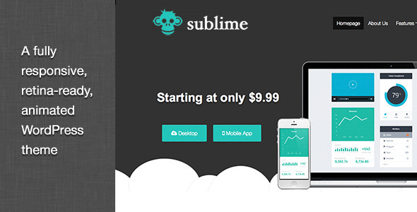Sublime Preview Wordpress Theme - Rating, Reviews, Preview, Demo & Download