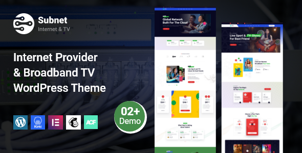 Subnet Preview Wordpress Theme - Rating, Reviews, Preview, Demo & Download
