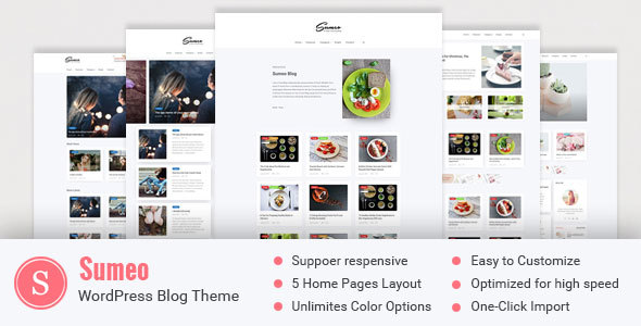 Sumeo Preview Wordpress Theme - Rating, Reviews, Preview, Demo & Download