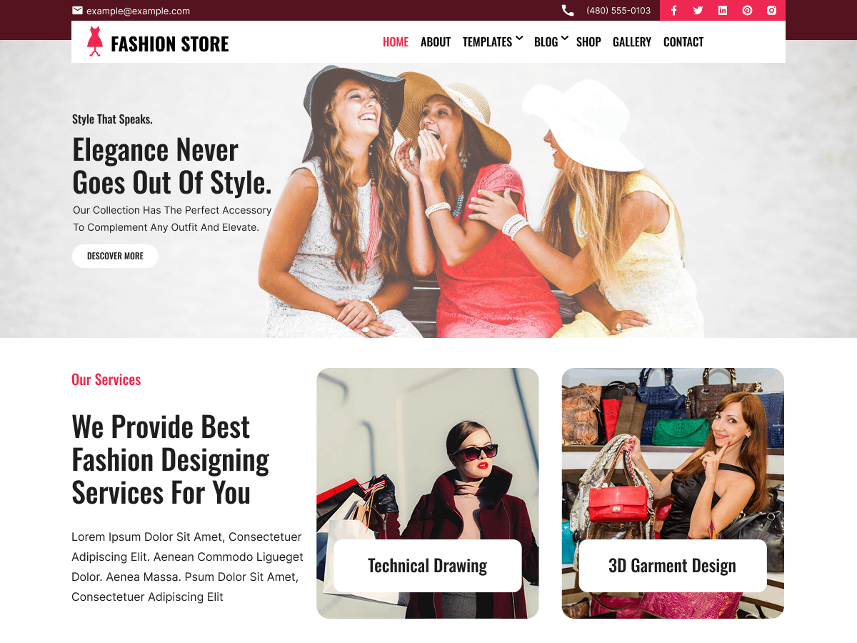 Summer Fashion Preview Wordpress Theme - Rating, Reviews, Preview, Demo & Download