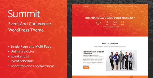 Summit Preview Wordpress Theme - Rating, Reviews, Preview, Demo & Download