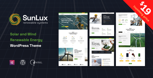 Sunlux Preview Wordpress Theme - Rating, Reviews, Preview, Demo & Download