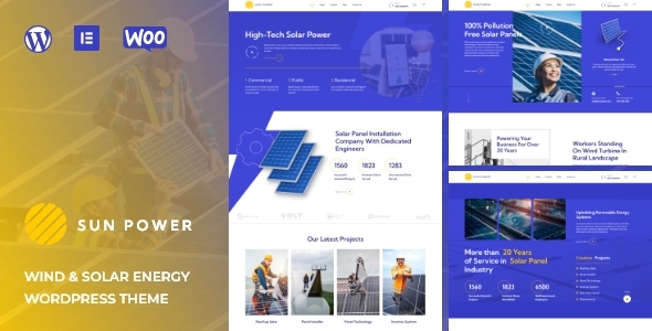 SunPower Preview Wordpress Theme - Rating, Reviews, Preview, Demo & Download