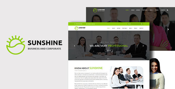 Sunshine Preview Wordpress Theme - Rating, Reviews, Preview, Demo & Download