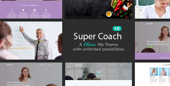 Super Coach Preview Wordpress Theme - Rating, Reviews, Preview, Demo & Download