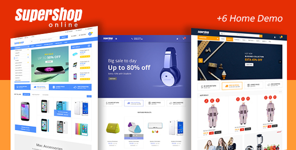 Super Shop Preview Wordpress Theme - Rating, Reviews, Preview, Demo & Download