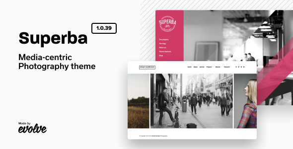 Superba Preview Wordpress Theme - Rating, Reviews, Preview, Demo & Download