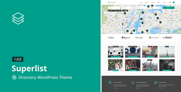 Superlist Preview Wordpress Theme - Rating, Reviews, Preview, Demo & Download