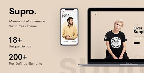 Supro Preview Wordpress Theme - Rating, Reviews, Preview, Demo & Download