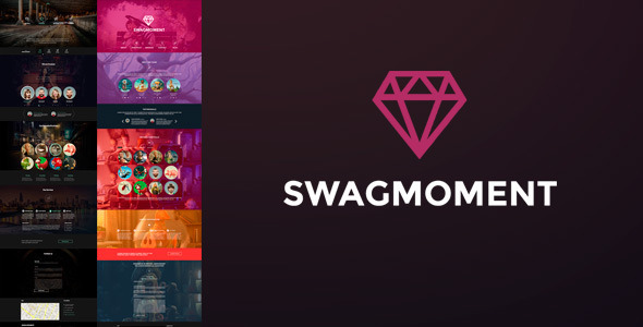 SwagMoment Parallax Preview Wordpress Theme - Rating, Reviews, Preview, Demo & Download
