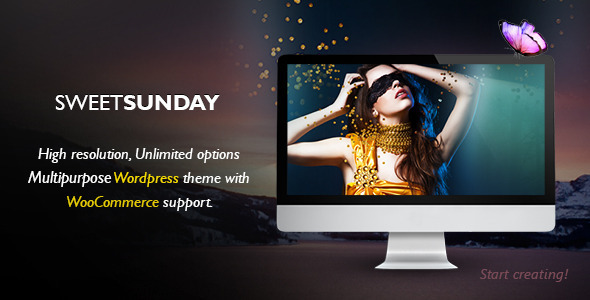 Sweet Sunday Preview Wordpress Theme - Rating, Reviews, Preview, Demo & Download