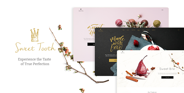 Sweet Tooth Preview Wordpress Theme - Rating, Reviews, Preview, Demo & Download