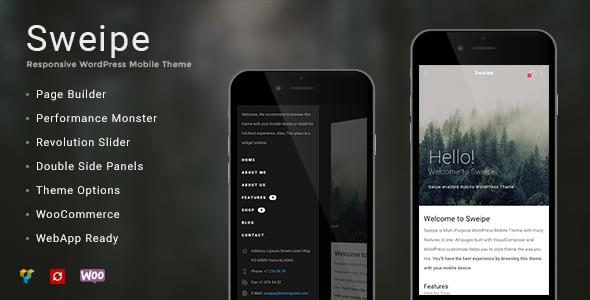 Sweipe Preview Wordpress Theme - Rating, Reviews, Preview, Demo & Download