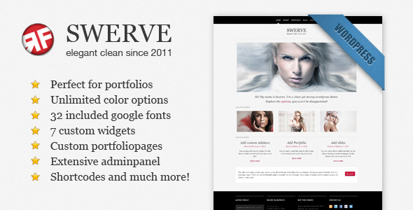 Swerve Preview Wordpress Theme - Rating, Reviews, Preview, Demo & Download